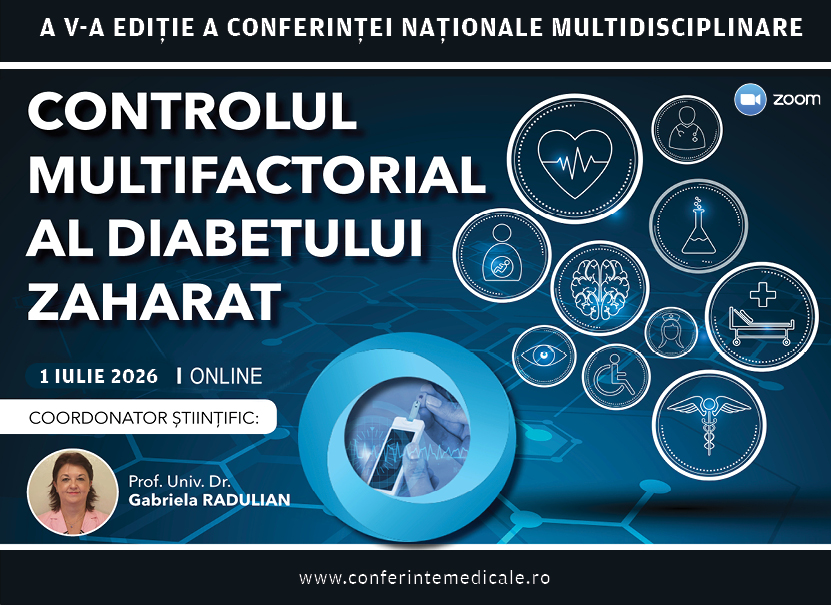 CONTROLUL MULTIFACTORIAL AL DIABETULUI ZAHARAT-iulie 2026